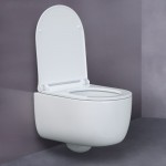 Унитаз подвесной Bocchi V-Tondo 49см. с сиденьем Soft-close 1417-001-0129+A0336-001 Унитаз подвесной Bocchi V-Tondo 49см. с сиденьем Soft-close 1417-001-0129+A0336-001
